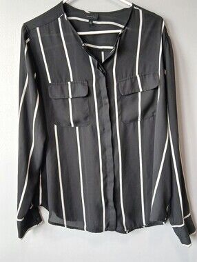 Who What Wear Button Down Top Womens XL Office Business